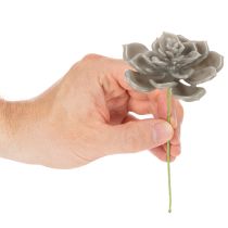 Artikel Kunstmatige vetplant van was met draad, 8 cm, 8 stuks