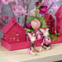 Artikel Kaarsenhuisjes: sfeervolle kamerinrichting voor ontspannen, fijne momenten thuis, 15 cm