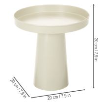Artikel Dienbladhouder, decoratief bord voor kaarsen en beeldjes, 20 cm