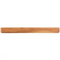 Artikel Rechthoekig dienblad van geolied acaciahout 40x15x4cm