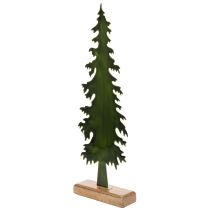 Artikel Decoratieve kerstboom op een houten voet, tafeldecoratie, kerst, 46 cm
