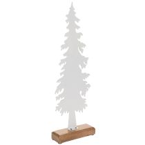 Artikel Decoratieve kerstboom op een houten voet, tafeldecoratie, kerst, 46 cm