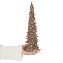 Artikel Decoratieve, met kunstsneeuw bedekte kerstboom voor winterdecoratie, 34 cm