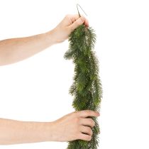 Artikel Kunstmatige dennenkrans, groen, voor feestelijke decoratie, 180 cm