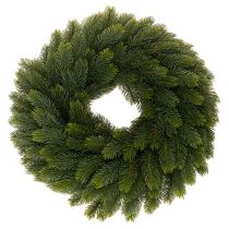 Artikel Kunstmatige dennenkrans, groen, rond, 50 cm
