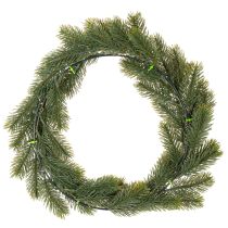 Artikel Kunstmatige dennenkrans in groen voor deurdecoratie, 35 cm