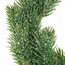 Artikel Dennenkrans kunst Adventskrans groen, ijs Ø35cm