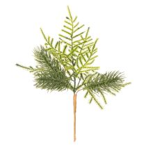 Artikel Kunstmatige dennentak voor feestelijke decoratie, 22 cm, 2 stuks