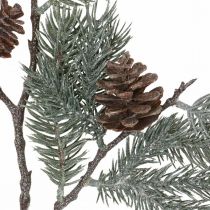 Artikel Dennentak Kunstkersttak Frosted 71cm