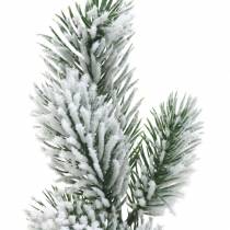Dennentak groen gesneeuwd 39cm 8st