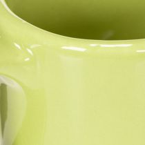 Artikel Koffiekopje, decoratieve tafeldecoratie voor een stijlvolle kamerinrichting met planten, 11 cm, 3 stuks