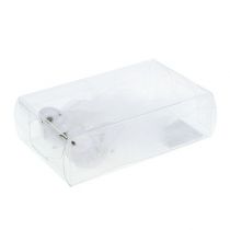 Artikel Duif op de clip wit 14cm 2st