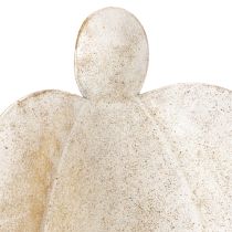Artikel Engelenbeeldje als kaarsenhouder, goudkleurig, voor tafeldecoratie, 50 cm