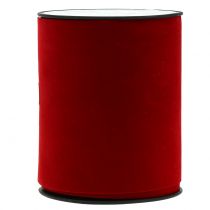 Artikel Tafelband Fluweelband Rood 100mm 8m