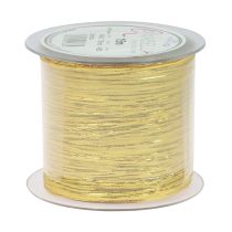 Artikel Cadeaulint goud zijden lint tafellint 75mm 15m