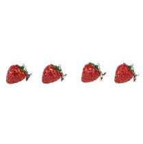 Artikel Tafelkleedgewicht tafelkleedclips aardbeien 4,5 cm 4st