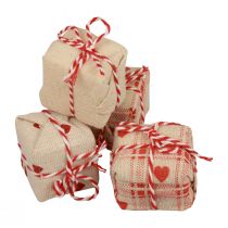Artikel Tafeldecoratie Kerstcadeaupakket decoratie 3,5 cm 9 st