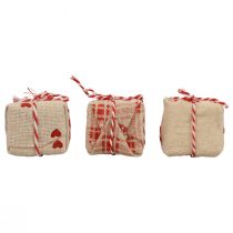 Artikel Tafeldecoratie Kerstcadeaupakket decoratie 3,5 cm 9 st