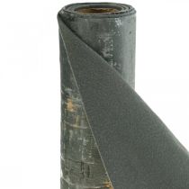 Artikel Tafelloper grijs tafelloper tafeldecoratie polyester L250cm B20cm