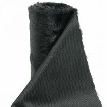 Tafelloper imitatiebont zwart Tafelband sierbont 15×200cm
