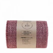 Artikel Tafelloper jute jute lint tafellint roze B15cm L10m