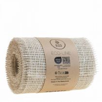 Artikel Tafelloper jute jute lint tafellint wit B15cm L10m