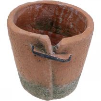 Artikel Betonnen bloempot plantenbak terracotta pot Ø13cm H13cm