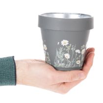 Artikel Bloempot met madeliefjesmotief voor een stijlvol interieur, 11 cm, 4 stuks