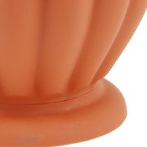 Artikel Bloempot van kunststof met terracotta bodem Ø 15cm - 21cm, 1 stuk