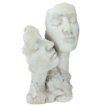 Artikel Dromend paar stenen buste geliefden H29,5cm