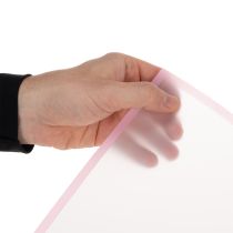 Artikel Transmatt Roze Waterbestendige Bloemenfolie 57 cm Op Maat Knippen voor Boeketten 20 stuks