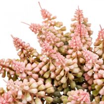 Druivenhyacint kunsthyacint roze 28cm 12st in bos