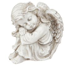 Artikel Treurende engel zittend decoratief figuur crème 6,5×5×7,5cm 2 stuks