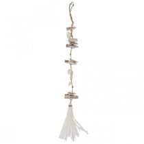 Artikel Drijfhout Decoratie Maritieme Garland Witte Wanddecoratie 50cm