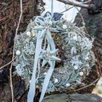 Deurkrans maretak Kerstdecoratie krans kunst Ø35cm