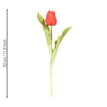 Artikel Kunstmatige tulpen, rustieke lentedecoratie voor elke tafelvaas, 30 cm, 7 stuks