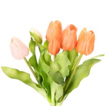 Artikel Kunstmatige tulpen voor lentedecoratie, woonkamer en keuken, met een levensechte uitstraling, 30 cm, 7 stuks