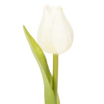 Artikel Kunstmatige tulpen, realistische decoratie, duurzame zijden bloemen voor in huis, 21 cm, 6 stuks
