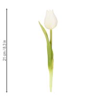 Artikel Kunstmatige tulpen, realistische decoratie, duurzame zijden bloemen voor in huis, 21 cm, 6 stuks