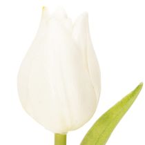 Artikel Kunstmatige tulpen, realistische decoratie, duurzame kunstbloemen voor thuis, 21 cm, 6 stuks