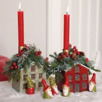 Artikel Plantenbak Keramiek Huis Advent Mintwit 10×10×12cm