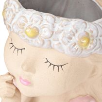 Artikel Bloempot Keramiek Dreaming Girl Assorti H19.5cm 2st