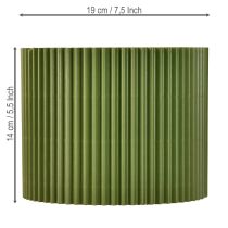Artikel Plantenbak papier donkergroen bloempot Ø19cm H14cm 3 st