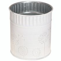 Artikel Plantenbak Paardenbloem Bloempot Wit Ø9,5cm H11cm