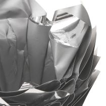 Artikel Plantenbak zilver glans geschenkverpakking Ø5,5cm H6cm 8 stuks