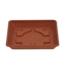 Artikel Onderzetter Lara vierkant 20cm x 20cm terracotta 1 st