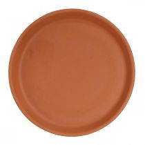 Artikel Onderzetter, kom van keramiek, terracotta klei Ø13,5cm