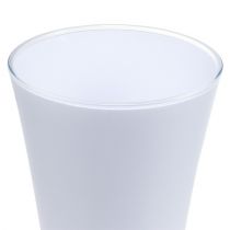 Artikel Vaas “Fizzy” Ø13,5cm H20,5cm wit 1 st