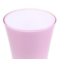 Artikel Vaas “Fizzy” Ø16cm H27cm Paars 1 st