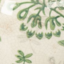 Artikel Vaas met verfijnd plantenmotief voor huisdecoratie, 19 cm